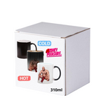 Kinky Pleasure - T026 - Ceramic Heat Change Mug, Bold Black Design - 9.5x8 cm