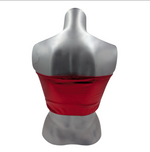 Combi Deal Kinky Glossy Strapless Red Top With Matching Boxer