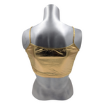Kinky Glossy Gold  Slim Top