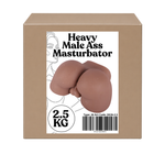 XXL Heavy Brown Ass & Pussy Masturbator – 2.5 kg Heavy Realistic Masturbator – Premium Dual Entry Body Toy