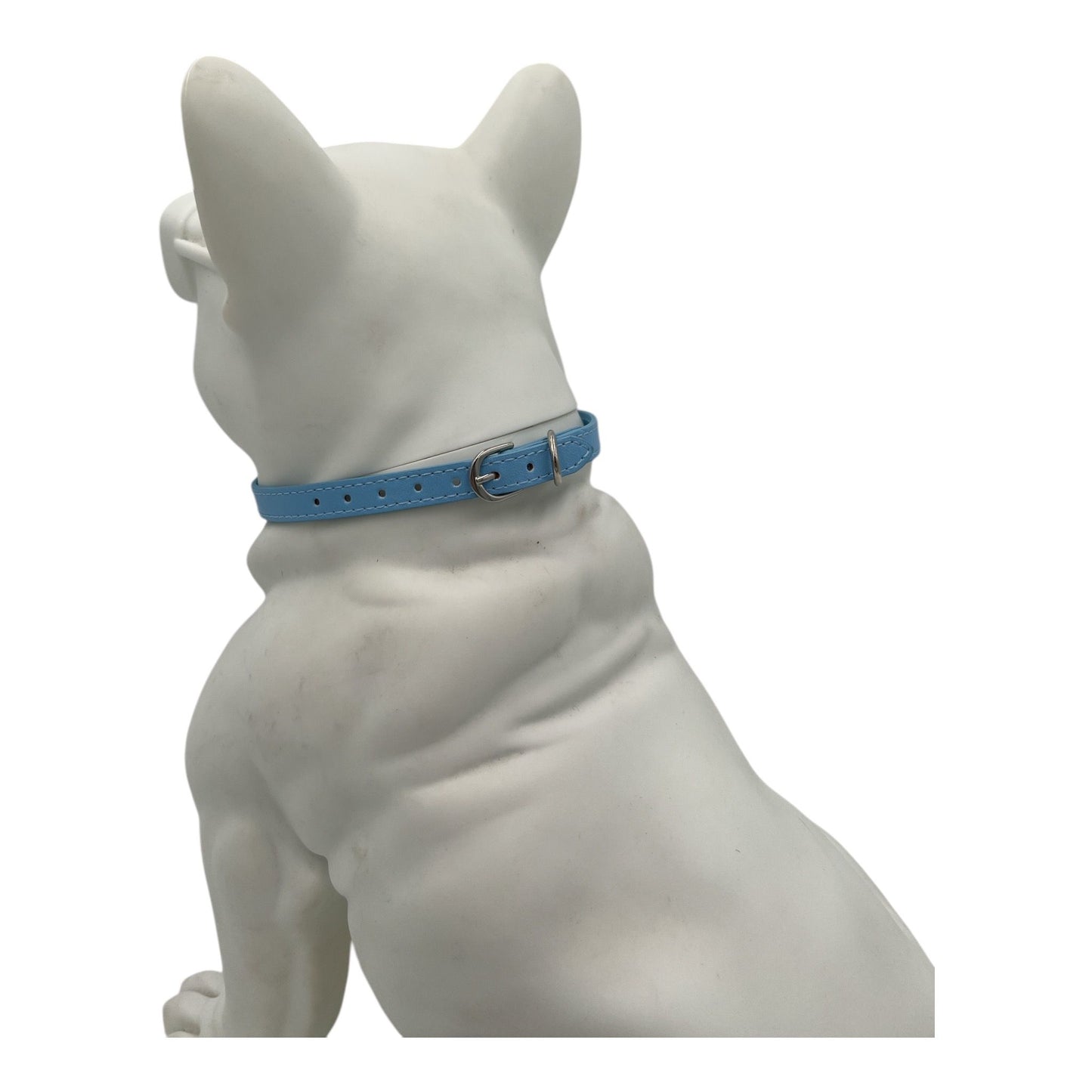 Cat Collar / Small Dog Collar - Blue - Dia 11 CM - Length 38 CM - Width 1 CM