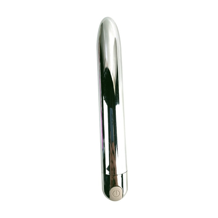 Power Escorts - BR256 - TDY Buddy - Mega size Bullet - To Do Yourselve Buddy- Rechargeable - Trendy Silver - Mega size 19 CM - 10 Speed - attractive Colour box