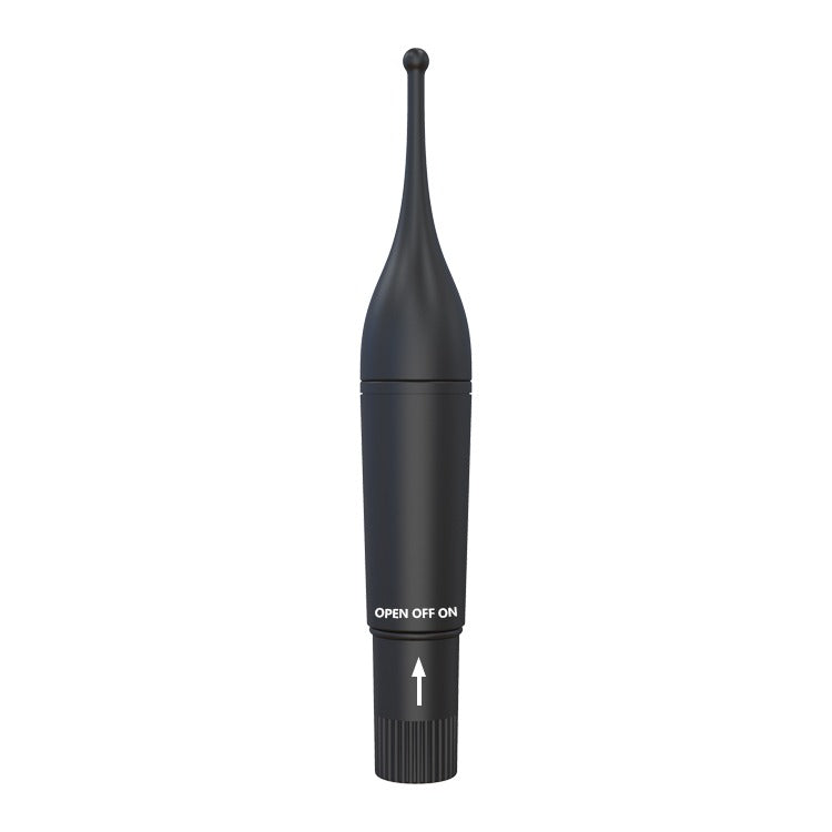 Power Escorts - BR189 Black - Pointer Queen - Clitoris point Vibrator - 18.5 CM