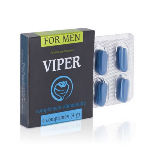 Cobeco - Viper For Men - 4 Capsules - Food Supplement