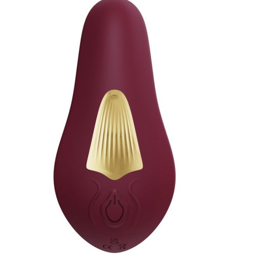 Power Escorts Vivi – BR333 Burgundy Red - App-Controlled Panty Vibrator