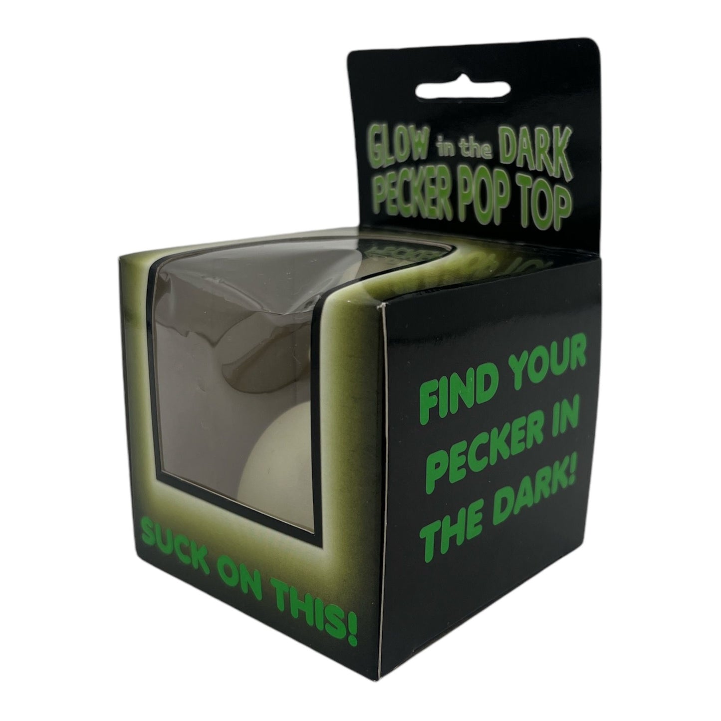 Kinky Pleasure - TD25197 - Glow In The Dark Pecker Penis Pop Top