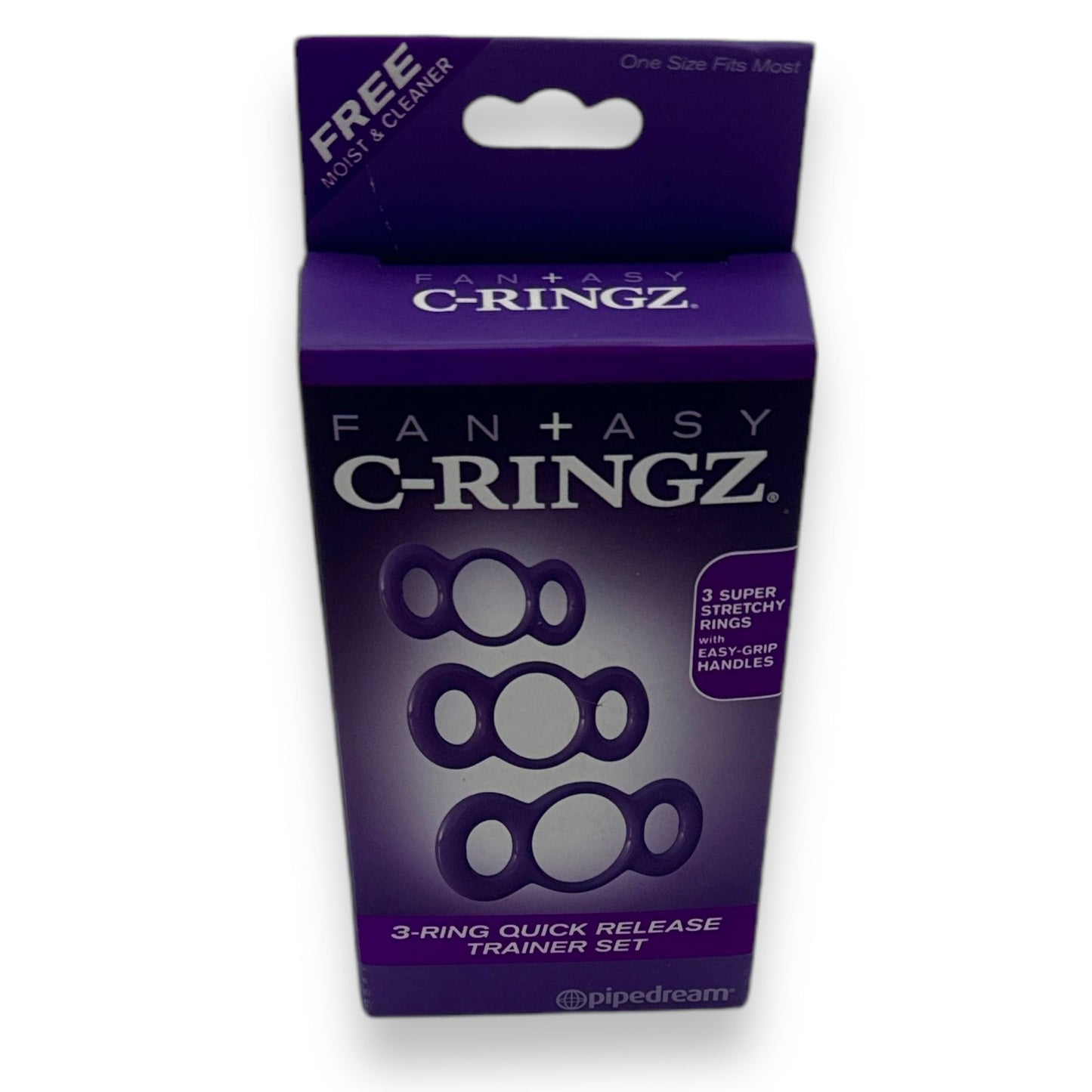 Pipedream - PD581412 - C Ring 3-Pack Cockring Purple