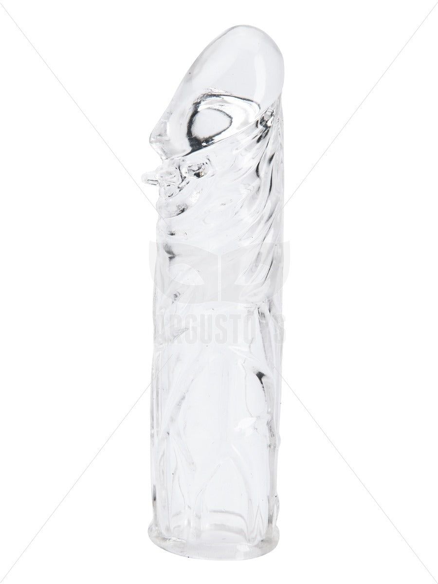 Argus Realistic Clear Penis Sleeve - AT 001025  - 14 cm