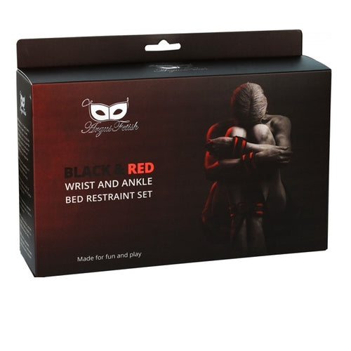 Argus Red Wrist and Ankle Bed Restraint - AF 001034