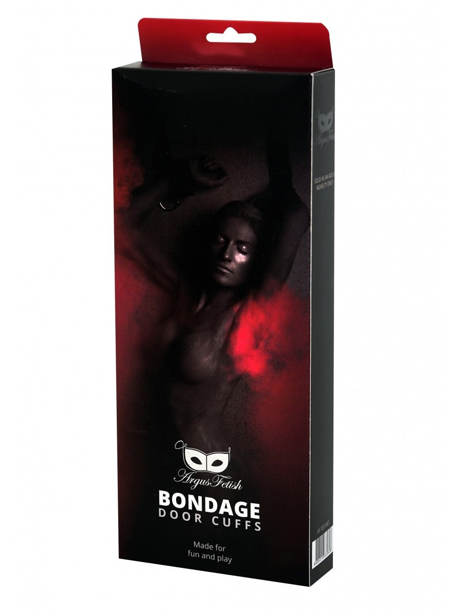 Argus Bondage Door Cuffs - Easy To Use - Design Colourbox - AF 001043