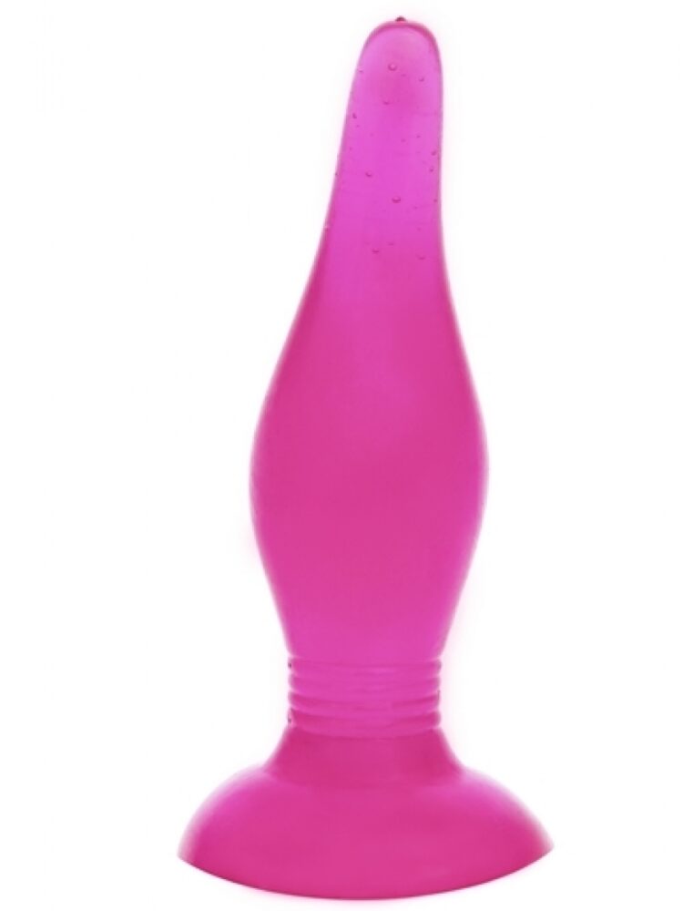 Argus Large Suction Cup  Butt Plug - Pink - 14 Cm Dia 3,5 CM - Packed in Strong Blister - AT 1026