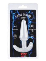 Argus T-Plug Smooth Plug Clear - 11 Cm  Packed in Strong Blister - AT 001123