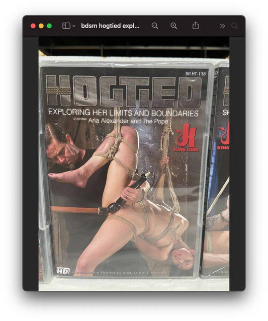 DVD Bondage This Girls Goes To The Limit