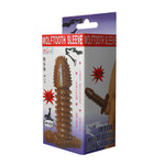 Baile - BI-016005 - Wolftooth Penis Sleeve Flesh 12,5 Cm Dia 3,5 Cm ( 5 Inch Lenght  )