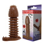 Baile - BI-016005 - Wolftooth Penis Sleeve Flesh 12,5 Cm Dia 3,5 Cm ( 5 Inch Lenght  )