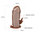 Baile BI-016007 Penis Sleeve 11.5 cm – Inner Diameter 2 cm – Male Enhancement Sleeve