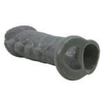 Baile - BI-016012-2 - Penis Sleeve Black 14 Cm Inner Dia 3 Cm - Extender