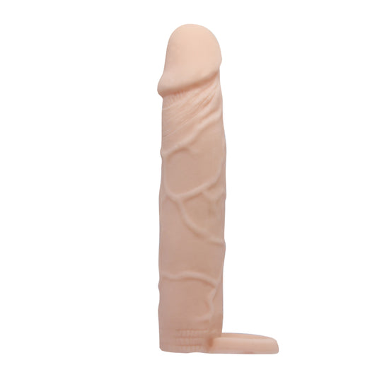 BI-026227 Pretty Love Penis Sleeve 18 cm Large – Realistic Extension Sleeve – Added Length & Girth