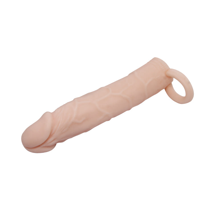 BI-026227 Pretty Love Penis Sleeve 18 cm Large – Realistic Extension Sleeve – Added Length & Girth