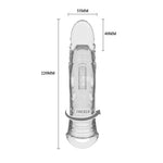 Pretty Love - BI026241NM - Penis Sleeve 8.7" 22 CM  Extender – Clear