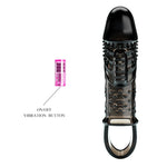 PRETTY LOVE - bi-026242-1  Cecelia Vibrating Penis Sleeve – Stimulating Extension Sleeve – 70g