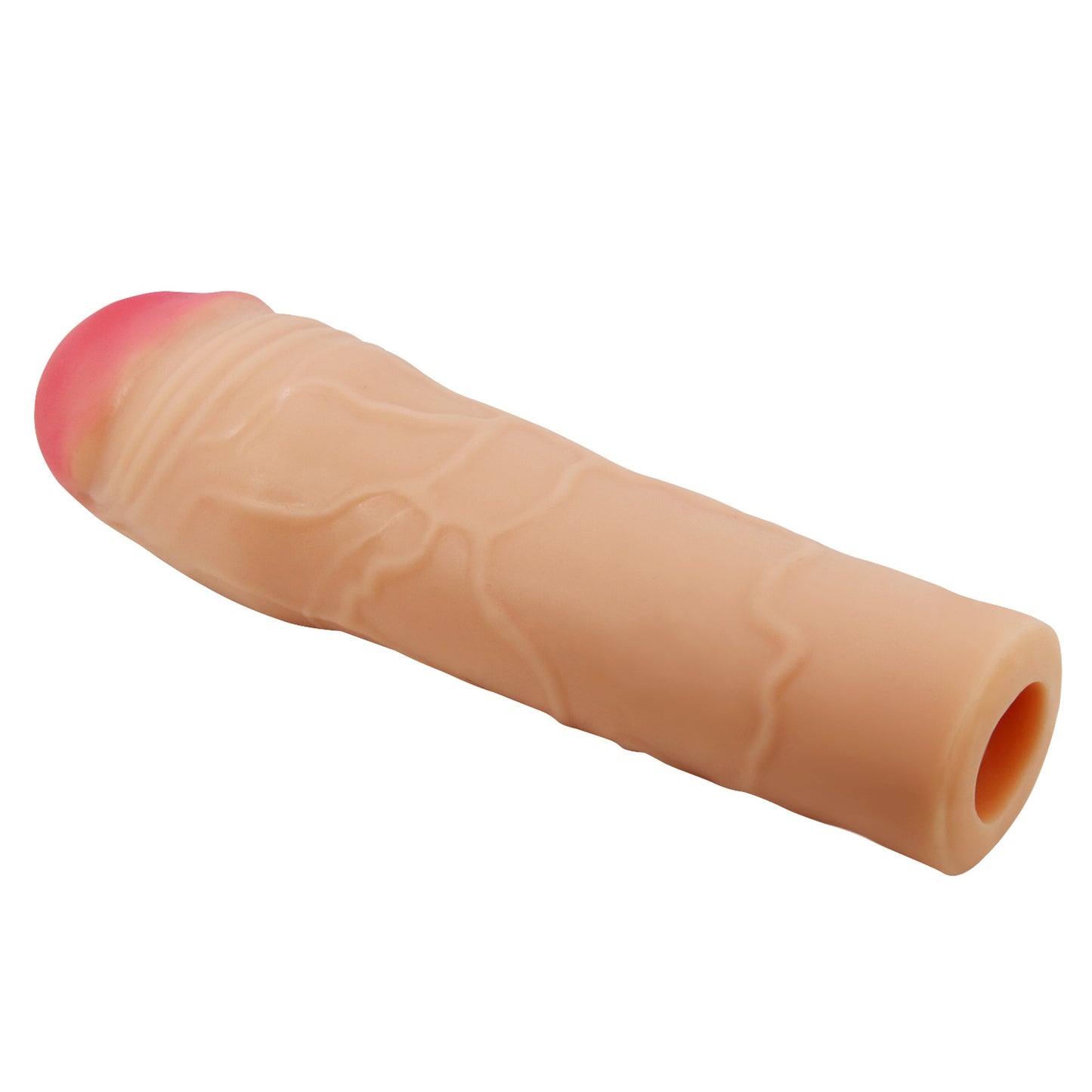 Baile - BI-026254 - Penis Sleeve Flesh 18 Cm Dia 3,8 Cm Inner Dia 3,7 Cm - Extender