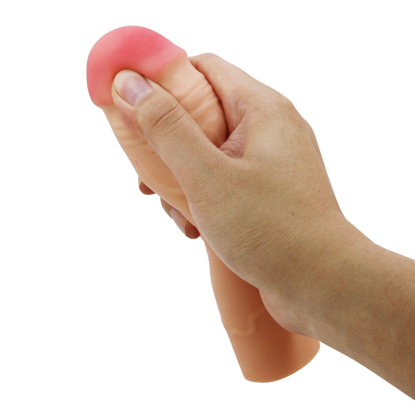 Baile - BI-026254 - Penis Sleeve Flesh 18 Cm Dia 3,8 Cm Inner Dia 3,7 Cm - Extender