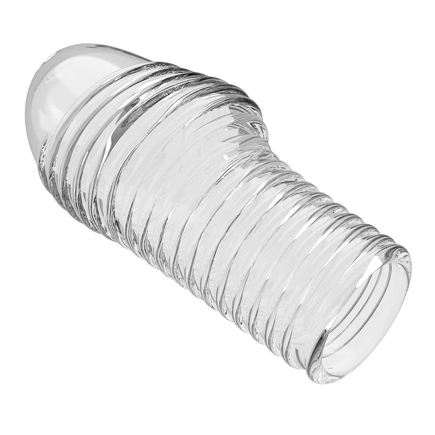 Pretty Love  - bi-026291m - Huel Penis Sleeve – Flesh-Colored – Soft & Stretchable TPR – Erection Enhancer