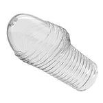Pretty Love  - bi-026291m - Huel Penis Sleeve – Flesh-Colored – Soft & Stretchable TPR – Erection Enhancer