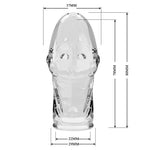 Pretty - bi-026289M -Love Penis Sleeve – Booker Clear