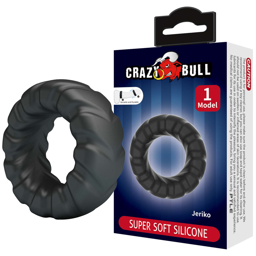 CRAZY BULL –  BI-210359 - JERIKO Penis Ring Model 1 | Silicone Performance Ring for Enhanced Stamina & Erection