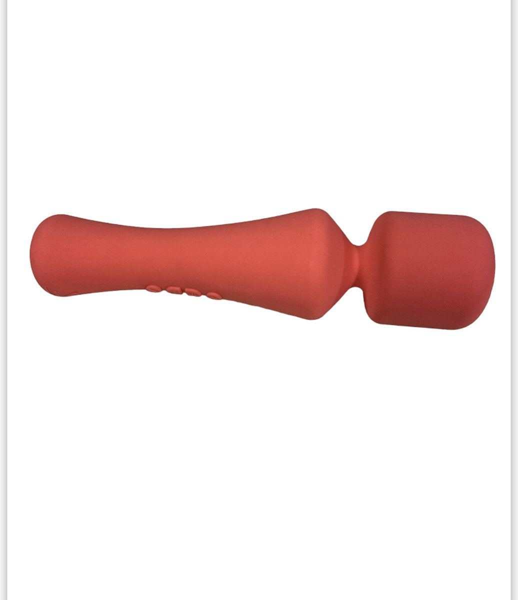 Power Wand Massager - Heat Function - 10-Speed - Extreme Silent - Pink - Strong Colourbox