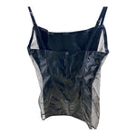 Black Level Halter Top Black Size M