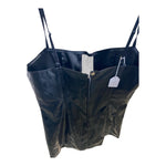 Black Level Halter Top Black Size L