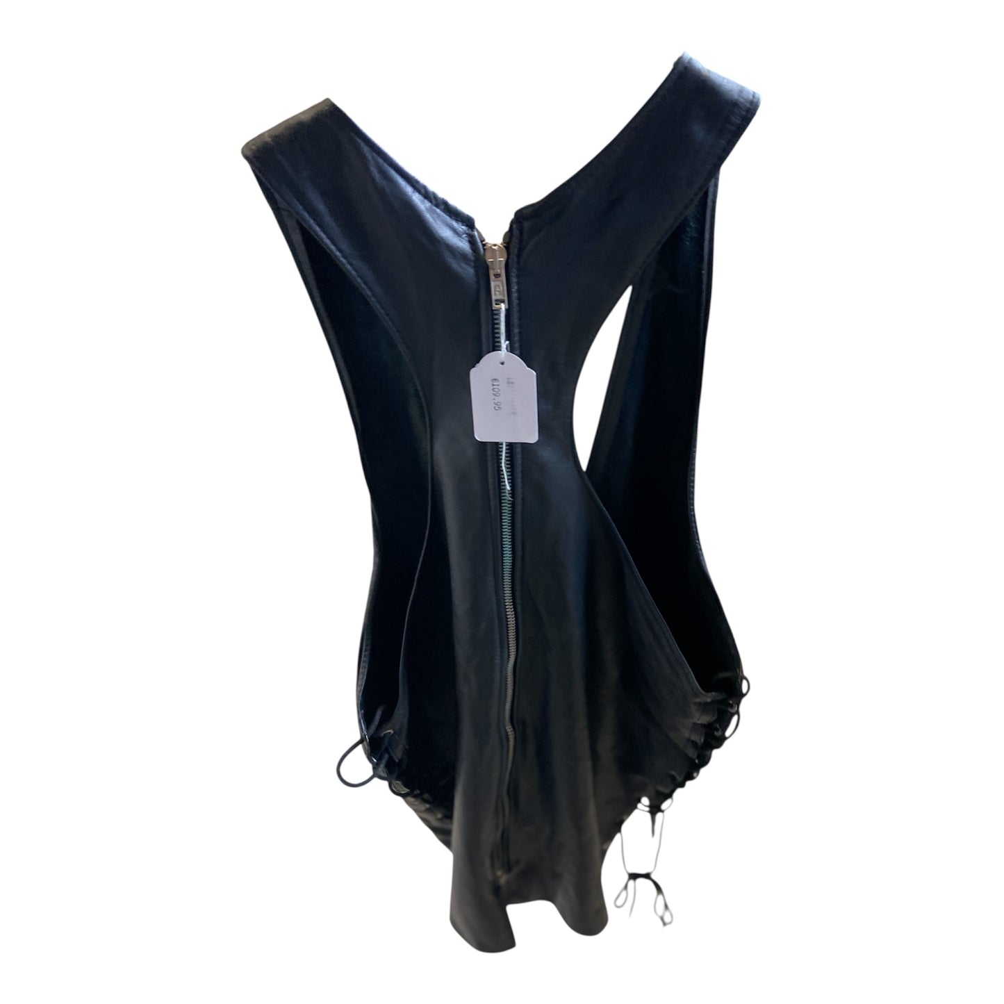 Leather Shirt Sleeveless -  Size M