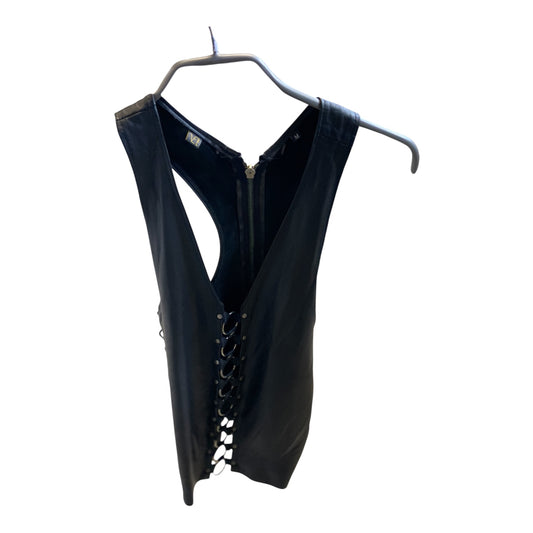 Leather Shirt Sleeveless -  Size M