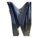 Wetlook Black Trousers Size M