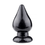 XXLTOYS - Pancrates - XXL Plug - Insertable length 16 X 9.2 cm - Black - Made in Europe