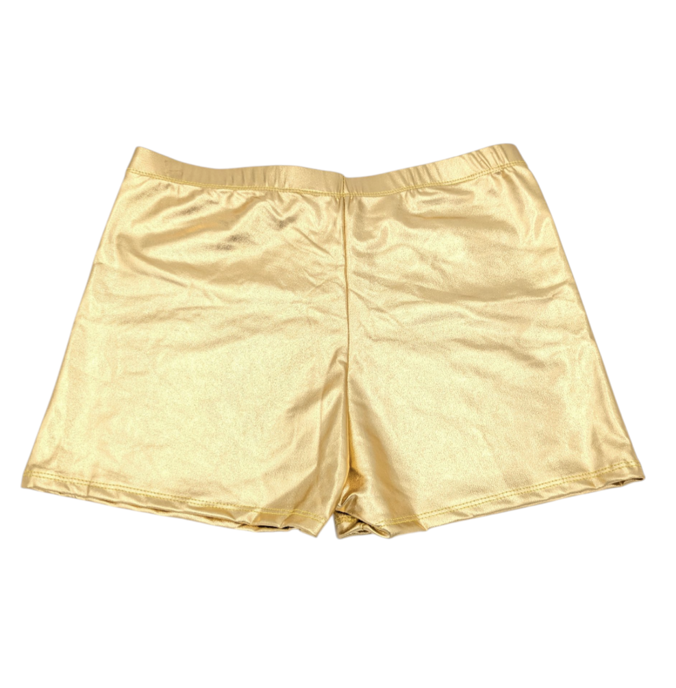 Combi Deal - Kinky Glitter Glossy Gold Top With Matching Boxer