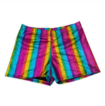 Combi Deal - Kinky Glossy Rainbow Slim Top With Matching Boxer