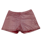 Combi Deal - Kinky Glossy Salmon Halter Top With Open Back With Matching Boxer