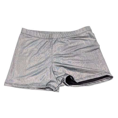 Glossy Silver Diamond Look Kinky Boxer