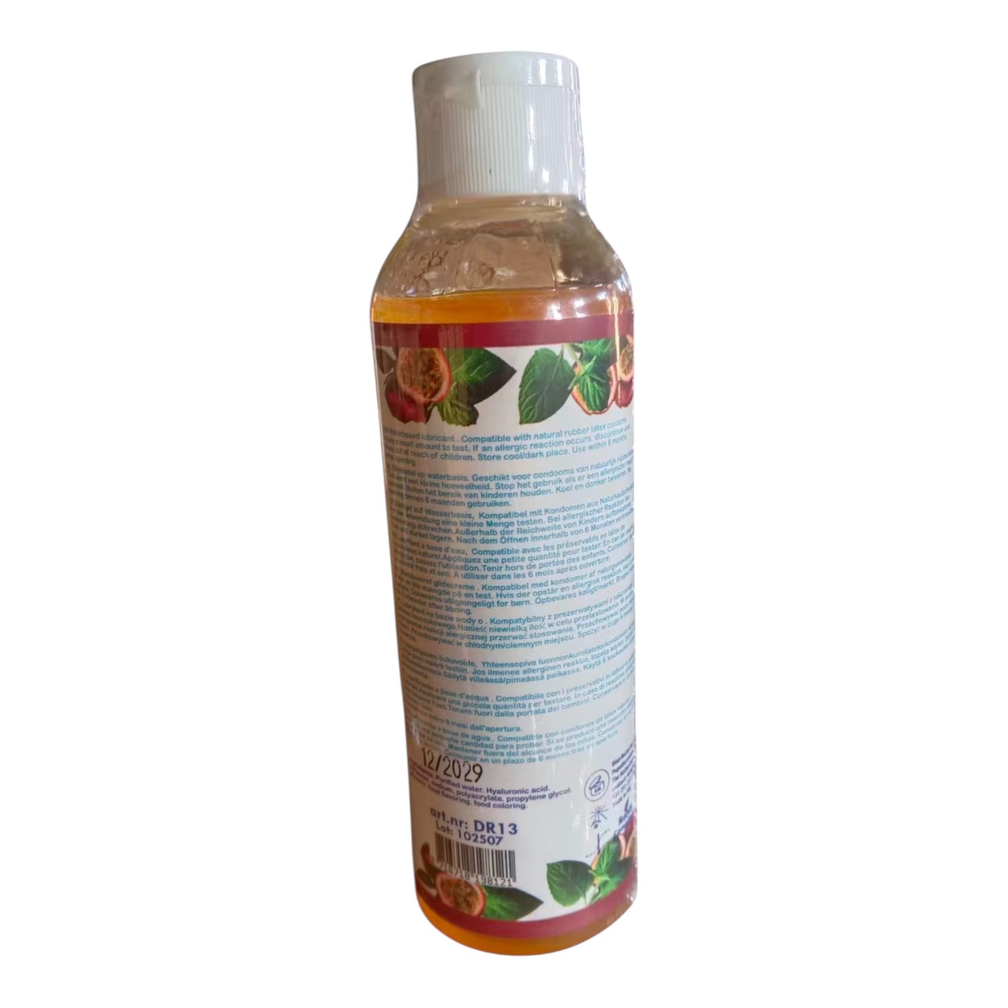Power Escorts - DR13 - Passion Fruit Water-Based Lubricant 200ml – Slide & Play Personal Lube