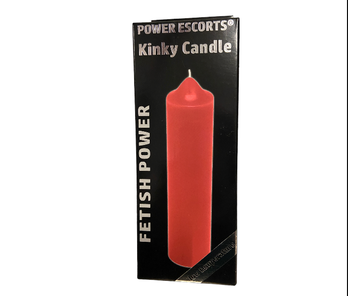 Power Escorts - BR148 - Kinky Candle Low Temperature - Red - BR148