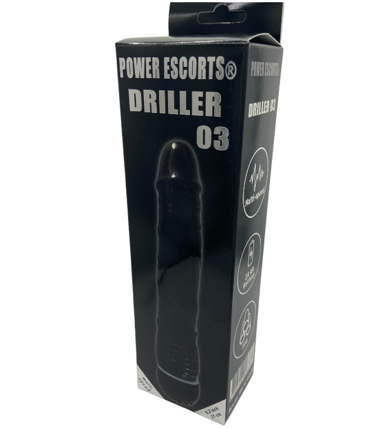 Power Escorts - BR32 - Driller 03 Realistic Vibrator 2 colours