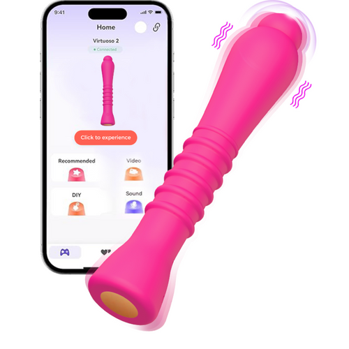 Power Escorts - BR349 - Premium G Spot Vibrator App function  – Compact Pleasure Design