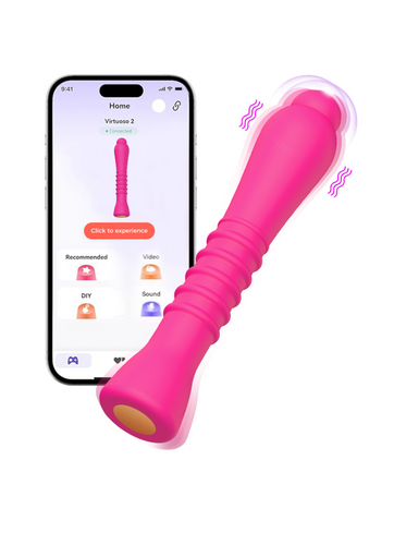 Power Escorts - BR349 - Premium G Spot Vibrator App function  – Compact Pleasure Design