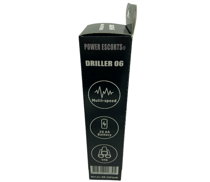 Power Escorts BR35 Driller 06 - Big Fat Realistic Vibrator