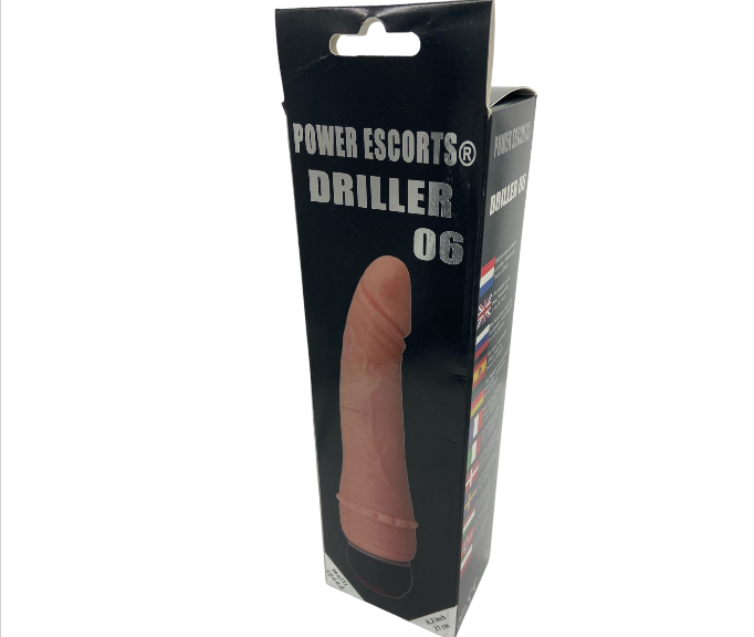 Power Escorts BR35 Driller 06 - Big Fat Realistic Vibrator