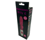 Power Escorts - BR53 - Billy G Tarzan Vibrator - 10-Speed - 20 CM Colour box